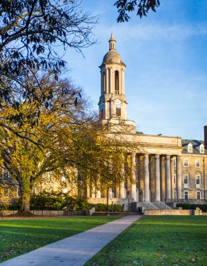 Old Main, 8:12 a.m.