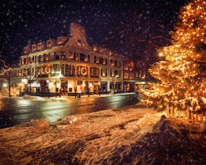 The Corner at Christmas