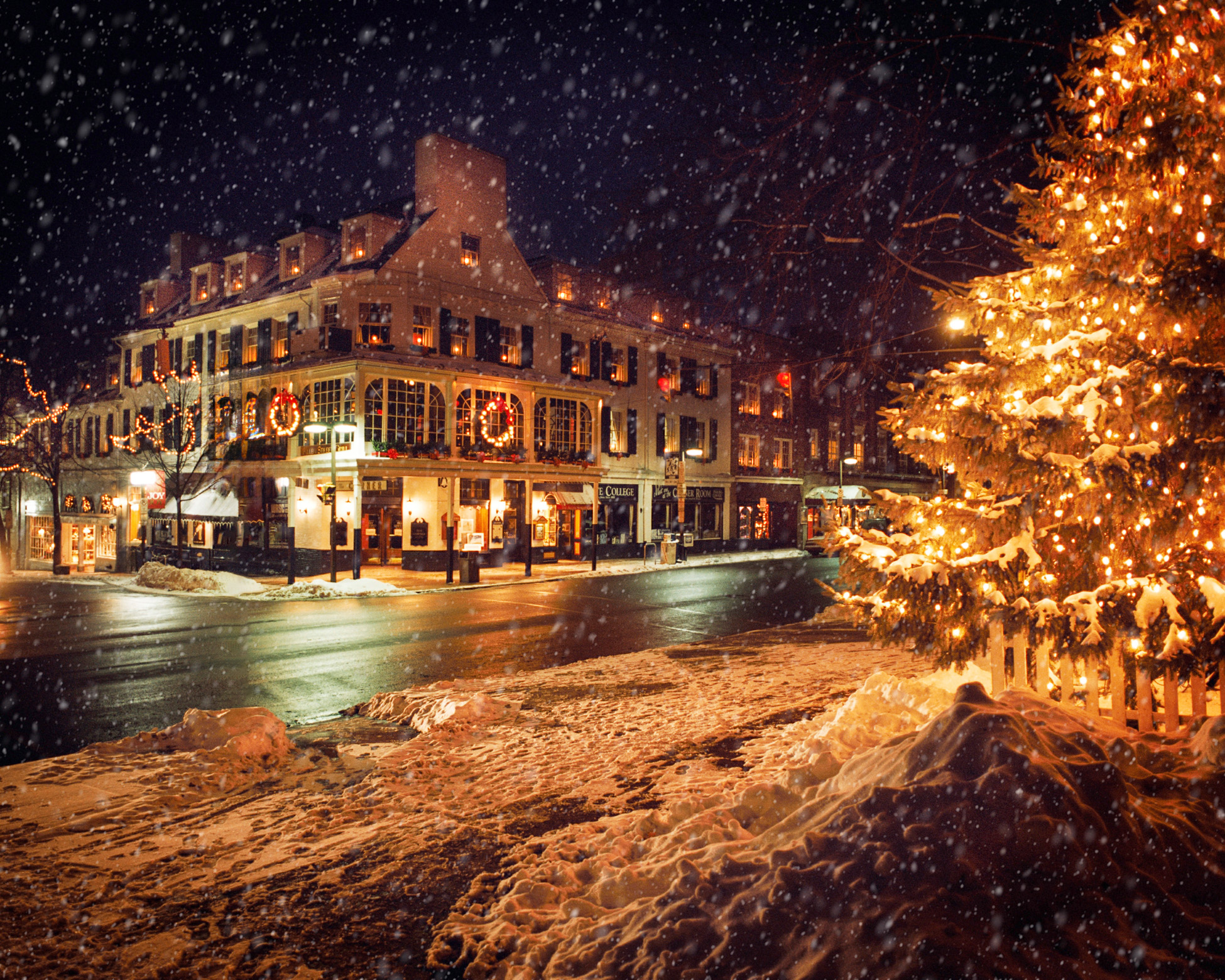 The Corner at Christmas
