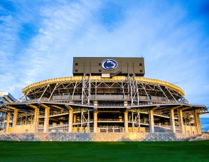 Evening at Beaver Stadium